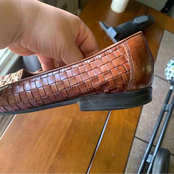 Trotters Liz Weave Leather Slip On Loafers- Women 8M - Picture 6 of 9